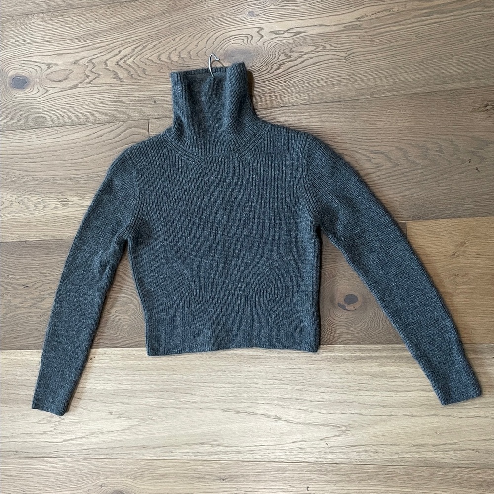 Peruvian Connection Cropped Turtle Neck Sweater S… - image 7